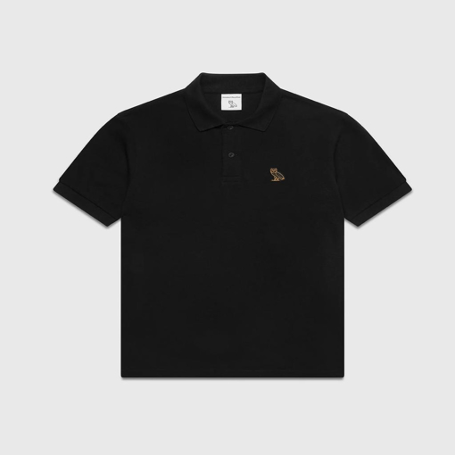 Picture of OVO® / Essentials polo t-shirt black