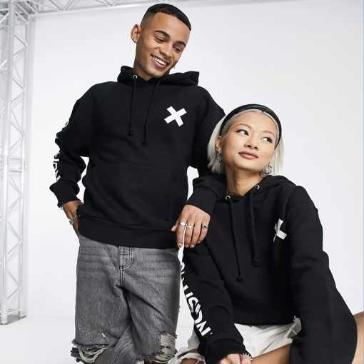 Picture of COLLUSION HOODIE-BLACK