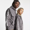 Picture of COLLUSION HOODIE-GRAY 