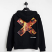 Picture of COLLUSION HOODIE FIRE -BLACK