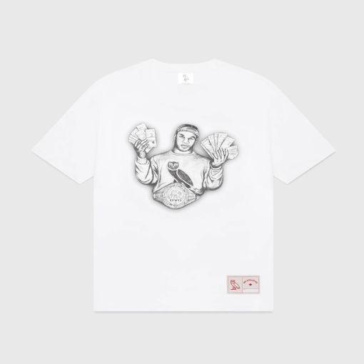 Picture of OVO® / Tyson ‘MONEY MIKE’ t-shirt white