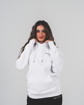 Picture of ONE LIVE ONCE HOODIE WHITE 
